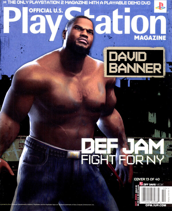 Official U.S. PlayStation Magazine Issue 085 (October 2004) cover